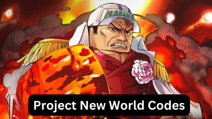 project new world codes